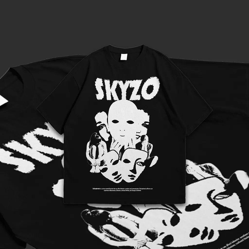 Skyzo t-shirt graphic design concept